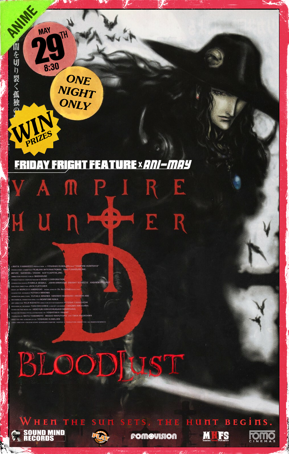 Vampire Hunter D: Bloodlust (Dubbed)