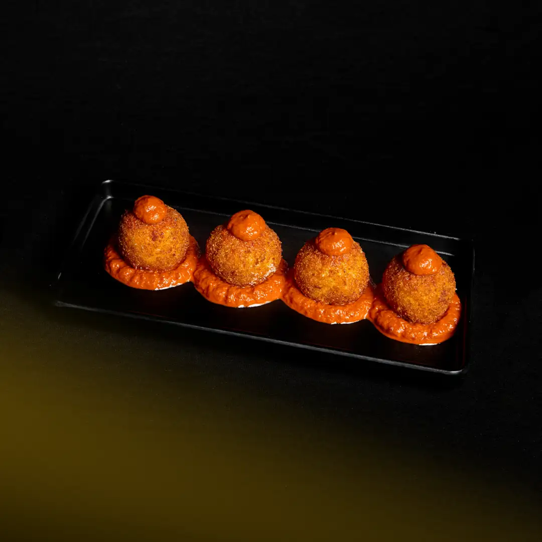 Pumpkin Feta and Thyme Arancini (V)