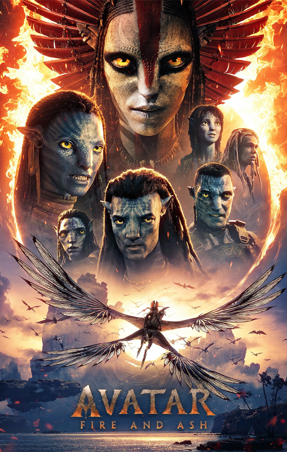 Avatar: Fire and Ash poster